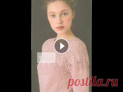 Ах, Японский ажур...Узор №1 (окончание) Если вам понравился этот видео урок, то остальные уроки (видео курс) школы вязания на спицах "Шерстяные истории" вы можете увидеть на нашем ...