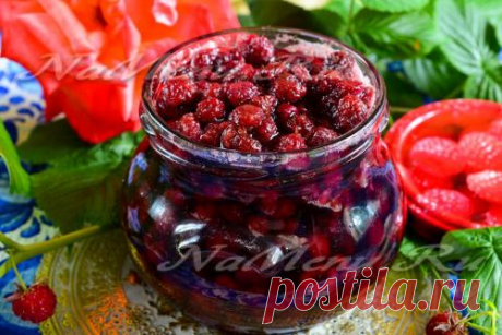 Малиновое варенье с целыми ягодами, рецепт
