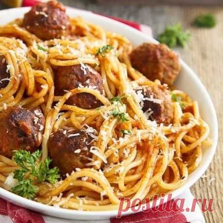 РЕЦЕПТ ИДЕАЛЬНОЙ ПАСТЫ С МЯСНЫМИ ШАРИКАМИ