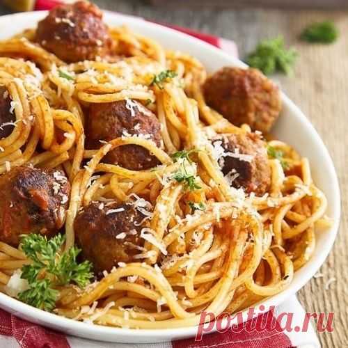 РЕЦЕПТ ИДЕАЛЬНОЙ ПАСТЫ С МЯСНЫМИ ШАРИКАМИ