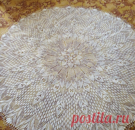 Салфетки и скатерти от Герберта Ниблинга. Для тех, кто не боится вязать сложные изделия, поражающие своей красотой | Сундучок с подарками | Дзен