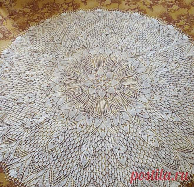 Салфетки и скатерти от Герберта Ниблинга. Для тех, кто не боится вязать сложные изделия, поражающие своей красотой | Сундучок с подарками | Дзен