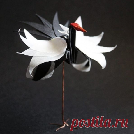 365 бумажных аистов Cristian Marianciuc - Домашний hand-made