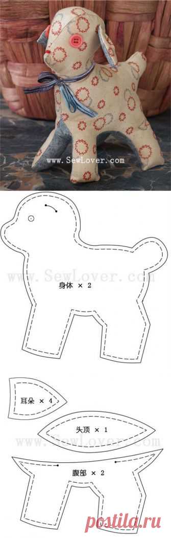 Барашек - выкройка