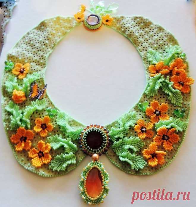(9) Лужайка эльфов | Beaded collars