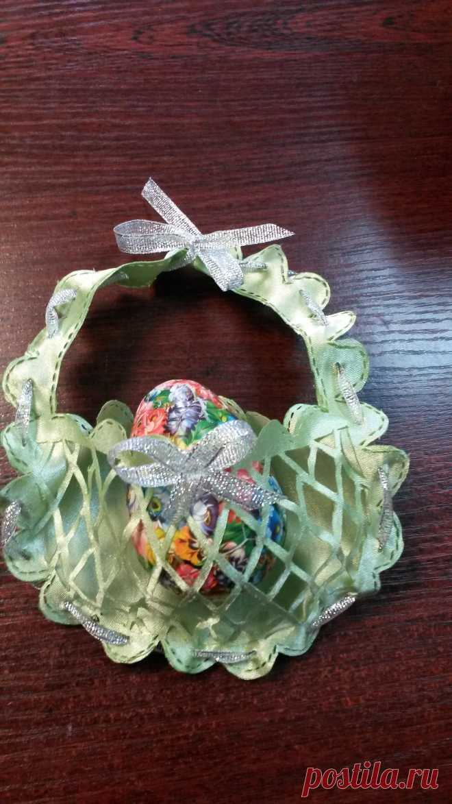 Симпатичная корзиночка)) 450 руб. готовые и на заказ