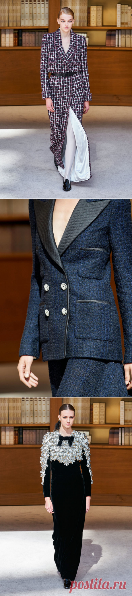 Модная библиотека: ТОП-35 образов осенне-зимней коллекции Chanel 2019-2020