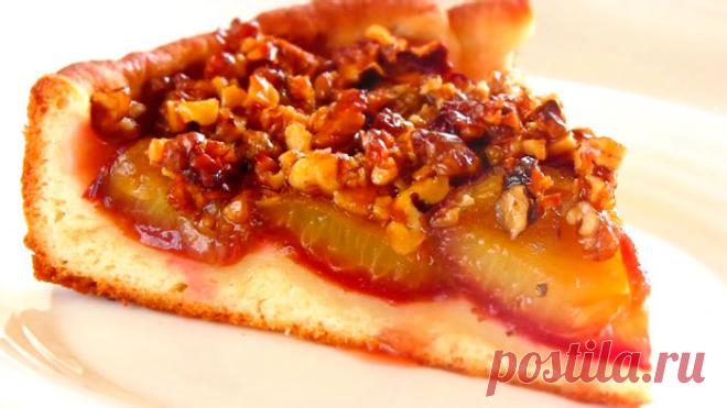 Пирог со сливами от Юлии Высоцкой: 3 варианта выпечки