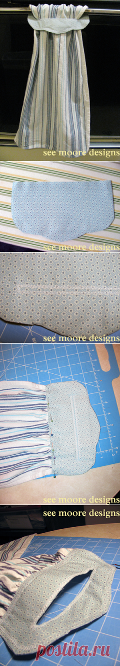 Hot Flash'n Craft'n: Easy Hanging Towel Tutorial