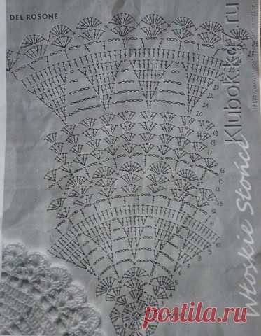 Салфеточки по одной схеме