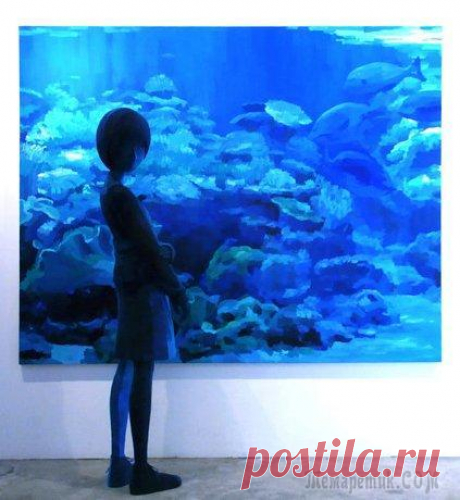 Синтаро Охатаи и его объёмные картины,пронизанные светом. Синтаро Охата родился в Хиросиме, Япония, в 1975 году.Молодой художник заработал свою известность благодаря умению показать жизнь в кинематографическом стиле.Объемные картины автора пронизаны светом, ...