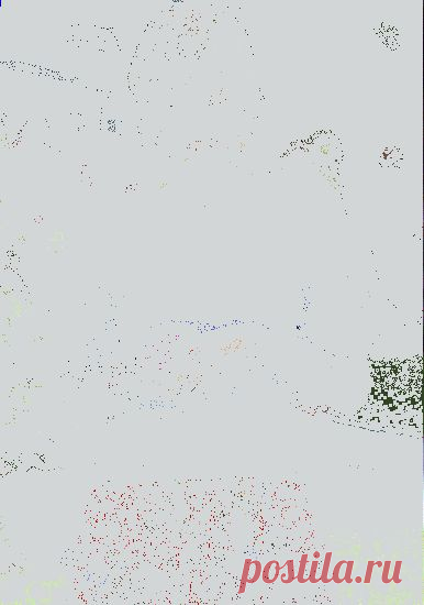 Связанный поперёк пуловер