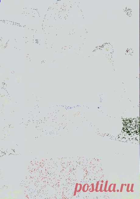 Связанный поперёк пуловер