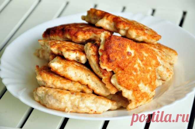 Под заголовком: «Быстро — просто — вкусно»! Куриные оладушки — Готовим дома