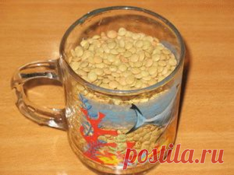 Гарнир из чечевицы