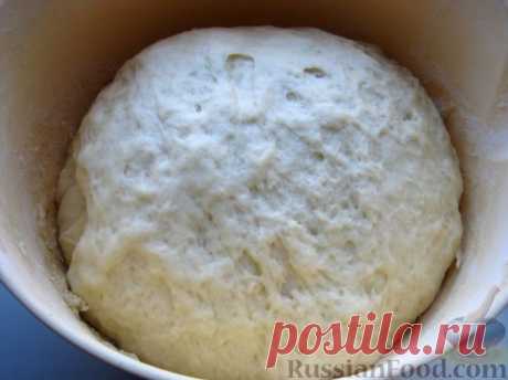 Рецепт: Тесто дрожжевое сдобное на RussianFood.com
