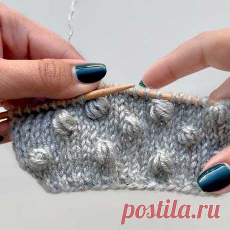 Anchored Nupp for #lifeiscozy_tutorials 🤍

Knit to the stitch where the nupp should appear. Switch to a crochet hook. Insert it into this stitch and:

1. (Pull up a loop, yarn over hook)x 3, pull up a loop = 7 loops on the hook.
2. Yarn over hook, pull through all 7 loops. Chain 1.
3. Insert hook into stitch under nupp, yarn over hook, pull through both loops.
4. Transfer completed nupp to right needle.

A tutorial on how to stop making these is not included :)
Enjoy!