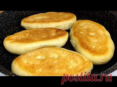 ПОСТНЫЕ ПИРОЖКИ БЕЗ ДУХОВКИ✅НА  СКОВОРОДЕ БЕЗ МАСЛА😍ОЧЕНЬ ВКУСНЫЕ и МЯГКИЕ💯
