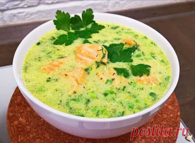 Рецепт нежной и вкусной сливочной ухи с красной рыбой