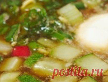 Уральская окрошка с рыбой / Простые рецепты