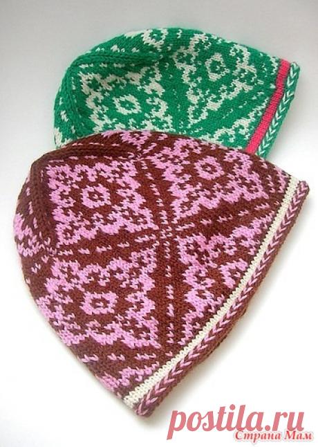 * ШАПОЧКИ Inga Hat - Жаккард - Страна Мам