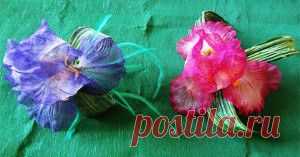 Ирис из шелка |Горячие кружева. Гильоширование или выжигание по ткани