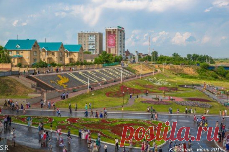 Набережная реки Тобол   фото Сергея Рыбина