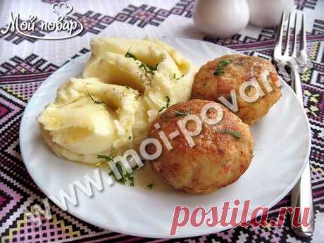 Котлеты рыбные с крабовыми палочками