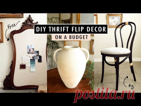 DIY THRIFT FLIP DECOR on a Budget | XO, MaCenna