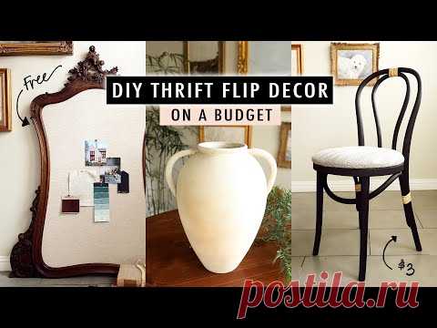 DIY THRIFT FLIP DECOR on a Budget | XO, MaCenna