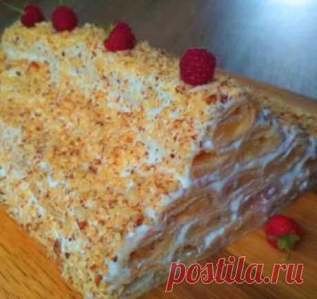 Торт яблочная избушка. Не ожидала, что получится так вкусно! / Видео-рецепты / TVCook: пошаговые рецепты с фото