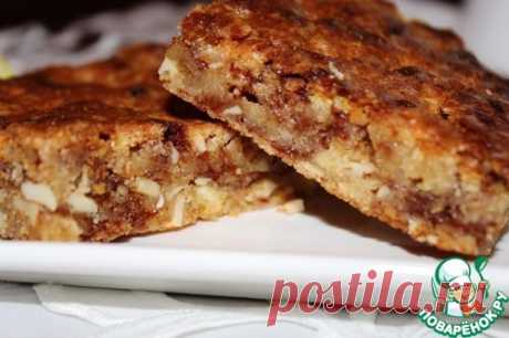 Блонди с орехами кешью - кулинарный рецепт