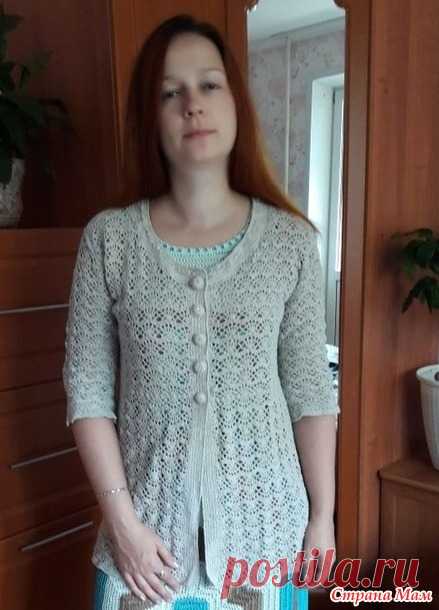 Кофта для дочки крючком.. - Вязание - Страна Мам