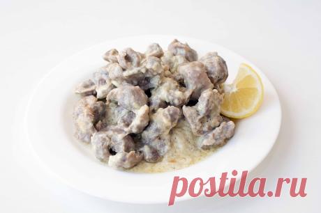 Блюда из куриных желудков
