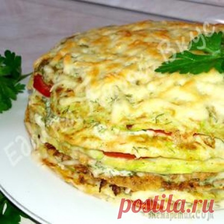 Самый вкусный Кабачковый торт с помидорами и сыром! Легкий рецепт Кабачковый торт – очень сочный и вкусный. Простой рецепт вкусного блюда из кабачковых блинчиков, с помидорами и сыром. Как сделать кабачковый торт вкусным и ароматным? Рецепт в описании:Ингредиенты:
к...