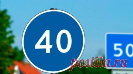 Рассказываю в чём отличие между квадратным и круглым знаком скорости и почему их важно знать | Записки сотрудника ГАИ Пульс Mail.ru