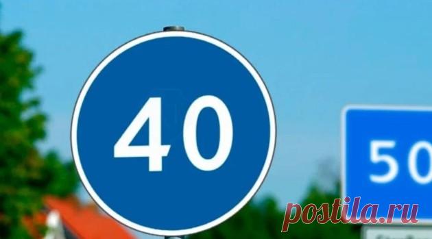Рассказываю в чём отличие между квадратным и круглым знаком скорости и почему их важно знать | Записки сотрудника ГАИ Пульс Mail.ru