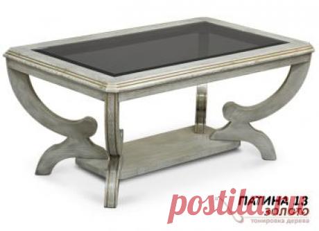 Ξ Купить стол журнальный со стеклом M102. Цена на журнальный столик от 21790 рублей. Москва и Россия - доставка деревянной мебели.