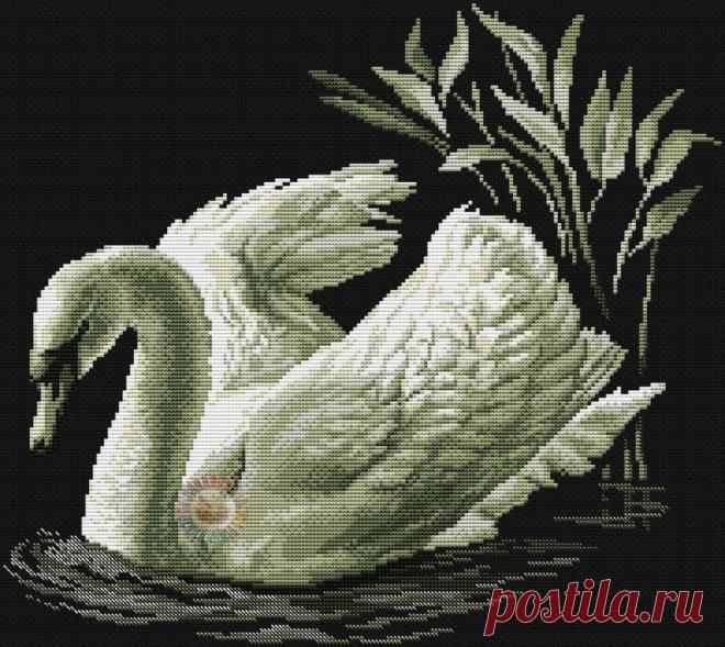 Birds design for embroidery. Embroidery Swan | Все о рукоделии: схемы, мастер классы, идеи на сайте labhousehold.com