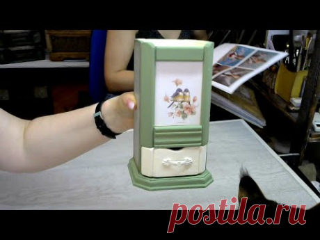 Комод подставка для кистей. часть 3