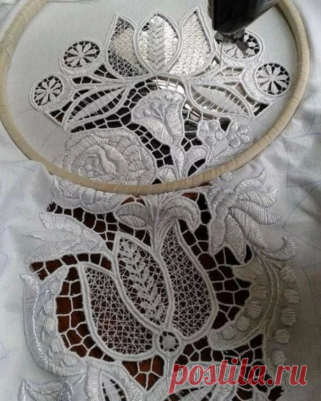 Вышивка &quot;Ришелье&quot;