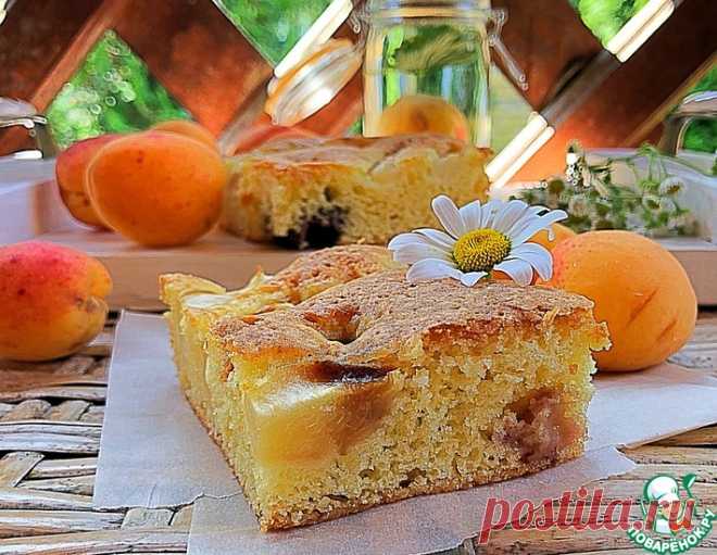 Пирог с сезонными фруктами – кулинарный рецепт