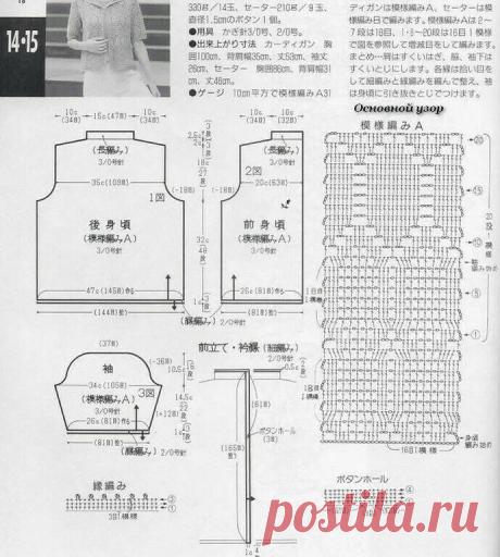 Ажурные жакеты и кардиганы крючком (схемы) | Мари Лу | Яндекс Дзен