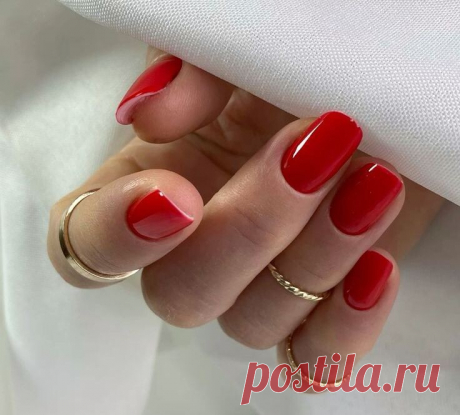 Как разнообразить классический КРАСНЫЙ маникюр: 8 простых идей и много фото | CITY NAILS: о красоте ДО КОНЧИКОВ НОГТЕЙ | Дзен