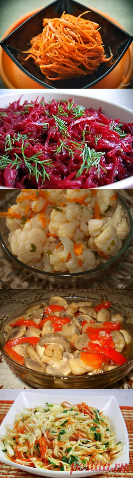 Салаты по-корейски - Простые рецепты Овкусе.ру