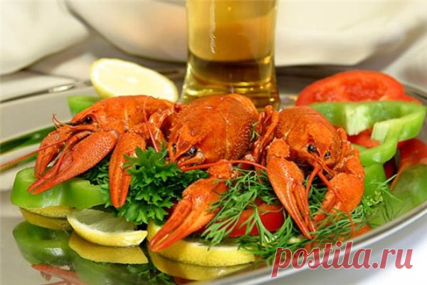 Раки в пряном соусе