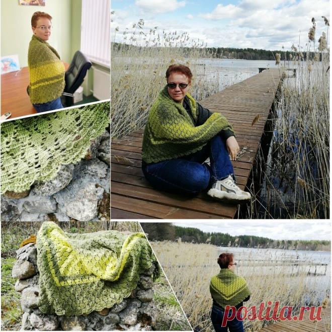 Шалемания... Хроники отстающих... 17 идей вязаных шалей и 65 фото | Дурушка вяжет. Живу. Люблю. | Дзен