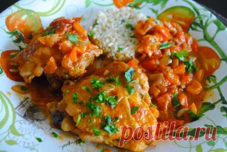 Курица по-провансальски - незамысловато, но мило и вкусно!