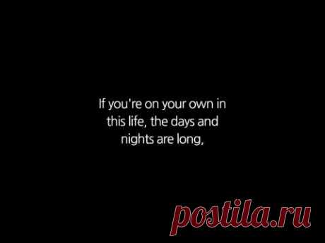 Joe Cocker - Everybody hurts (Lyrics)