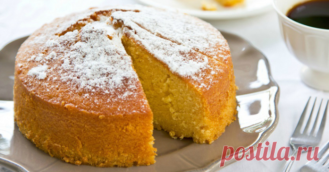 Постный апельсиновый кекс — идеальное лакомство